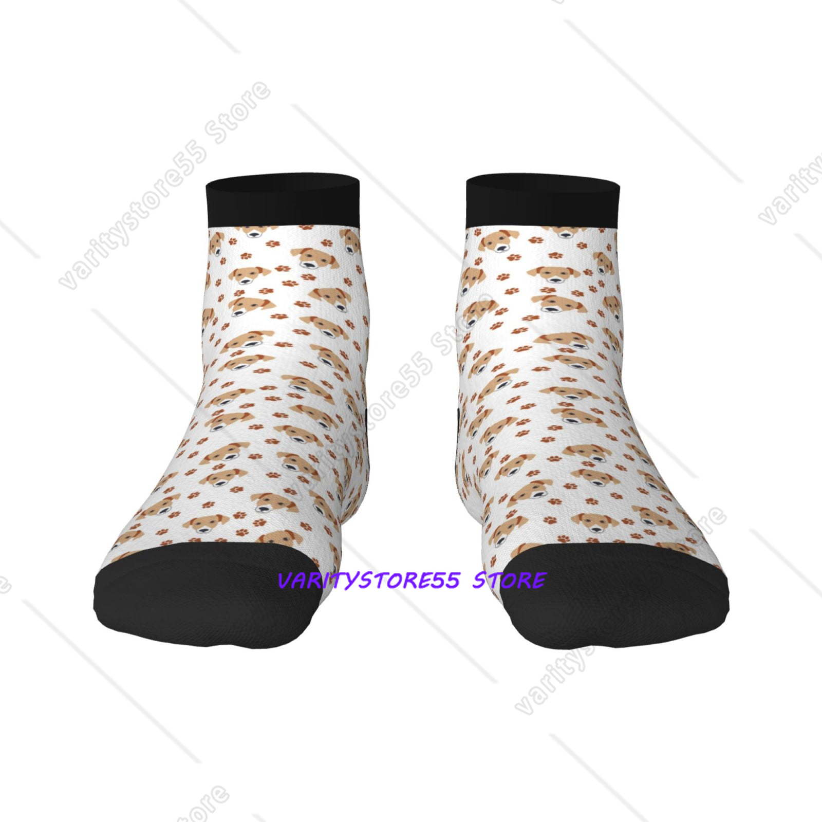 Athletic Sock Cushion - Meias Esportivas Cano Médio com Estampa