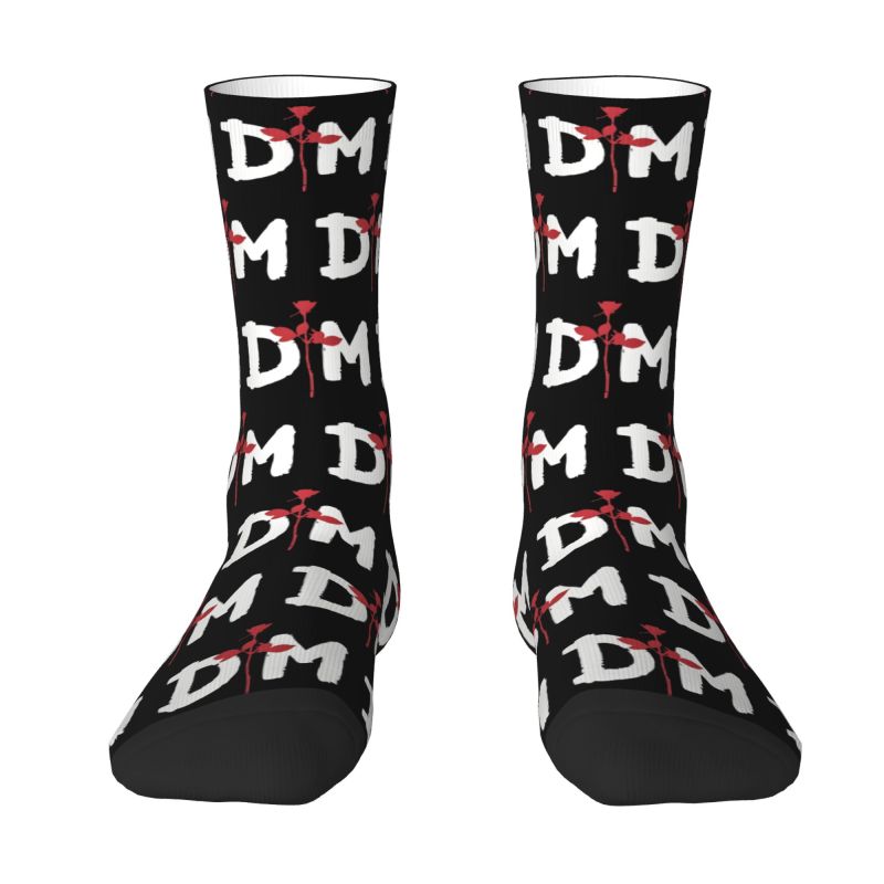 Dress Sock Men - Meias masculinas personalizadas da Depeche Mode,