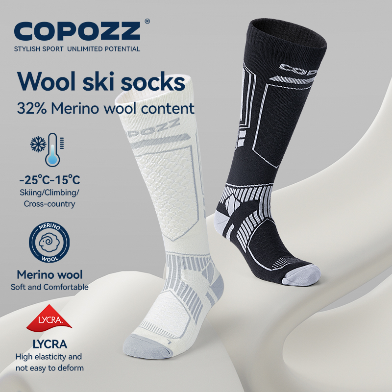 Thermal Sock Winter - Copozz novas meias de esqui de