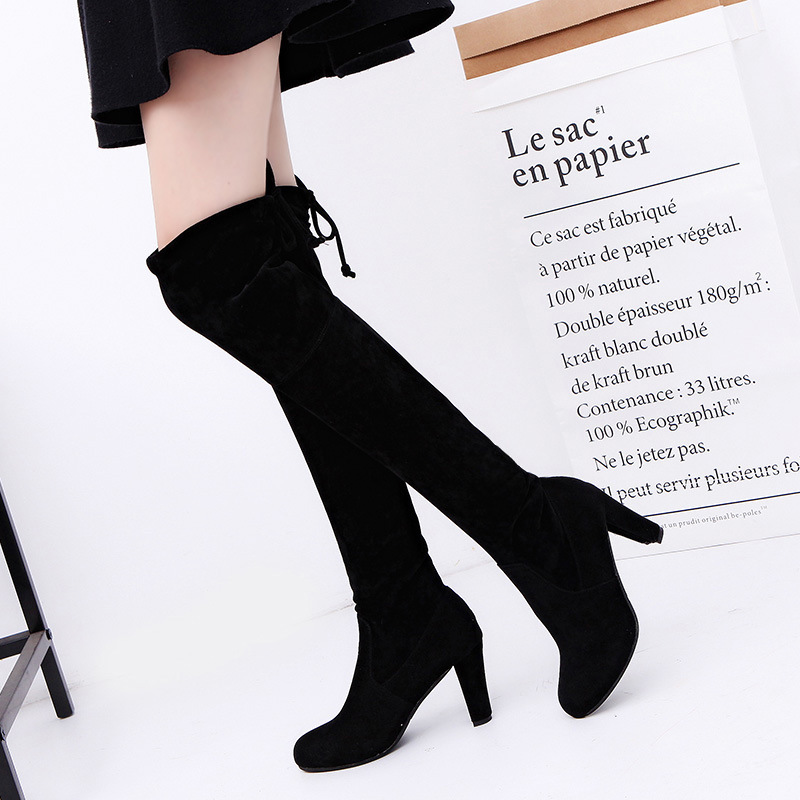 No Show Sock Women - Botas femininas tecido elástico sobre o