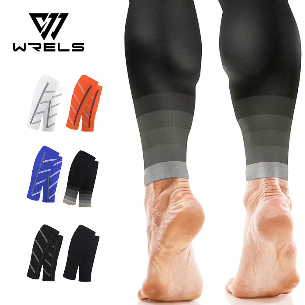 Compression Sleeve Calf - Meias esportivas de compressão, suporte para