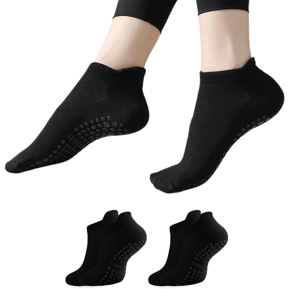 Grip Sock Yoga - Meias Antiderrapantes para Mulheres: Ideais para