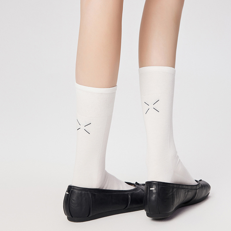 Toe Sock Split - Confortável macio moda tendência algodão primavera