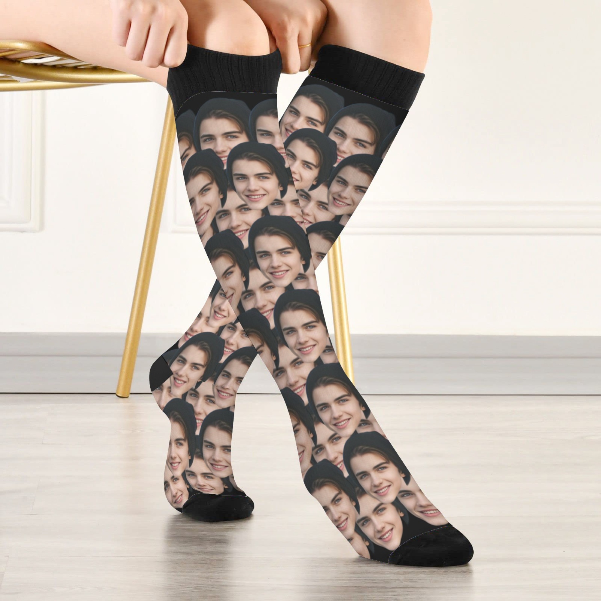 No Show Sock Women - Meias personalizadas com avatar para homens