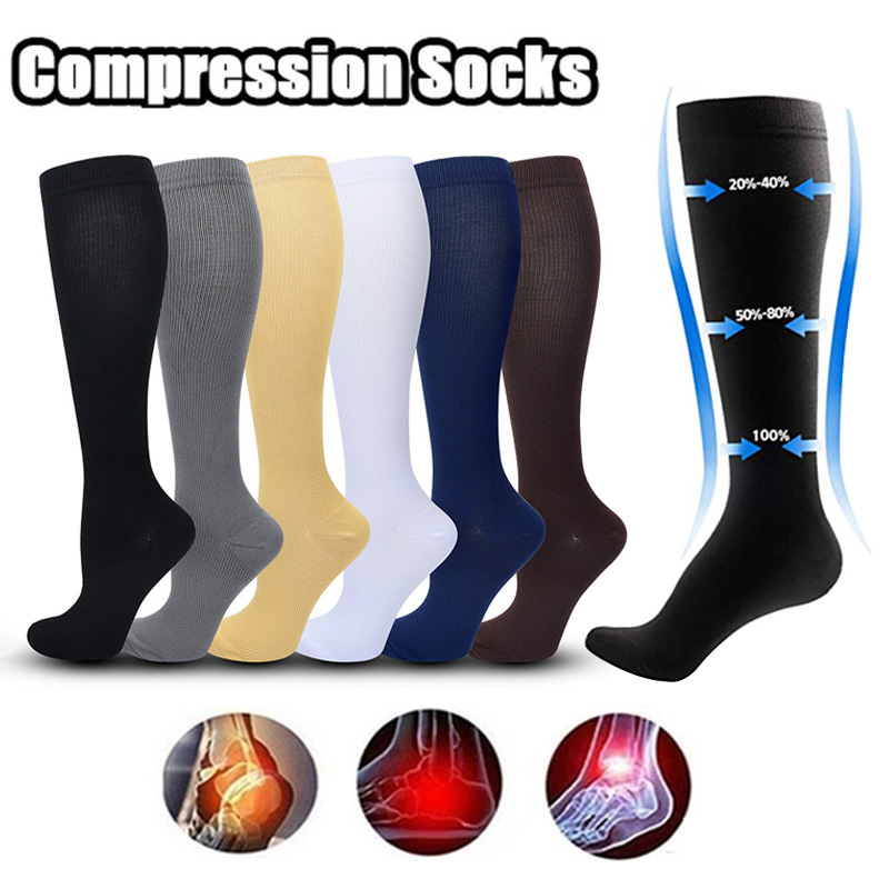Compression Sleeve Calf - 1 Par de Meias de Compressão