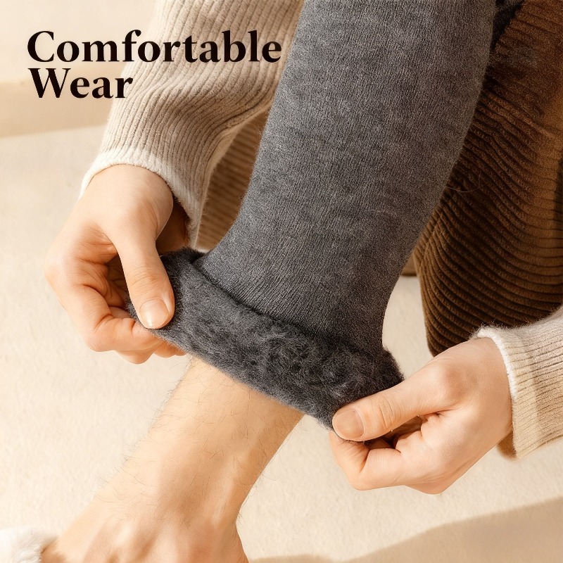 Aquecedores de pernas de caxem - Thermal Sock Winter avaliação e preço