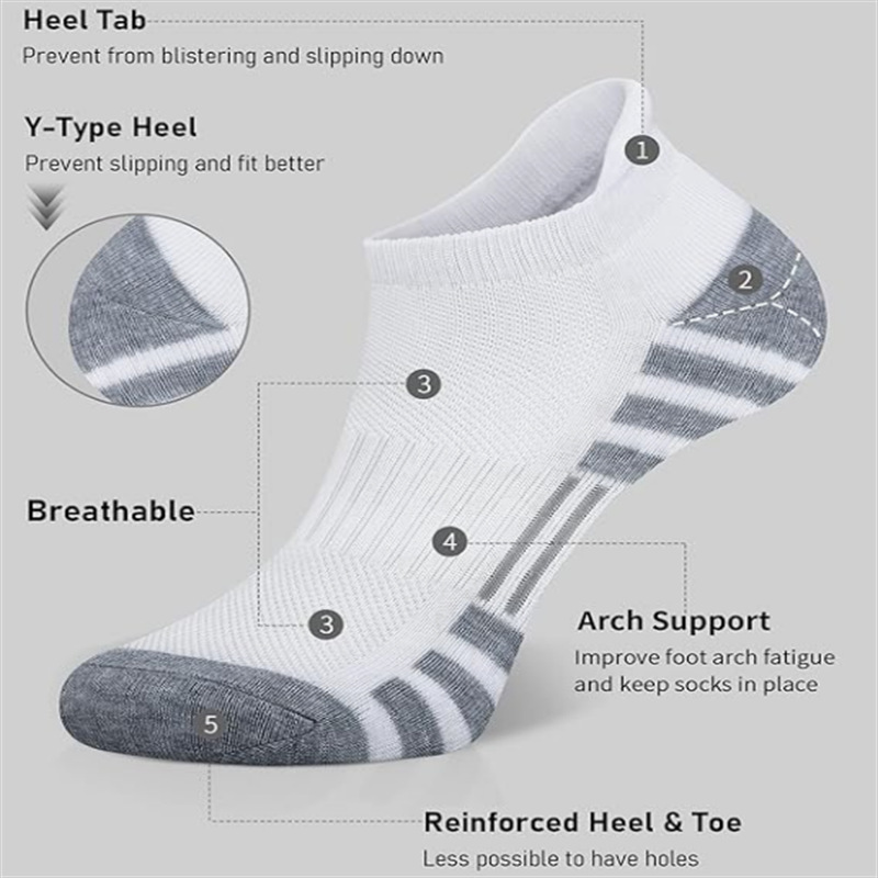 Meias Esportivas de Corrida Ca - Athletic Sock Cushion avaliação e preço