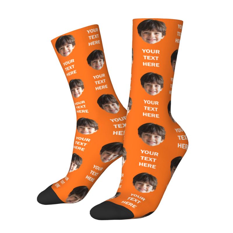 Meias personalizadas com texto - Dress Sock Men avaliação e preço