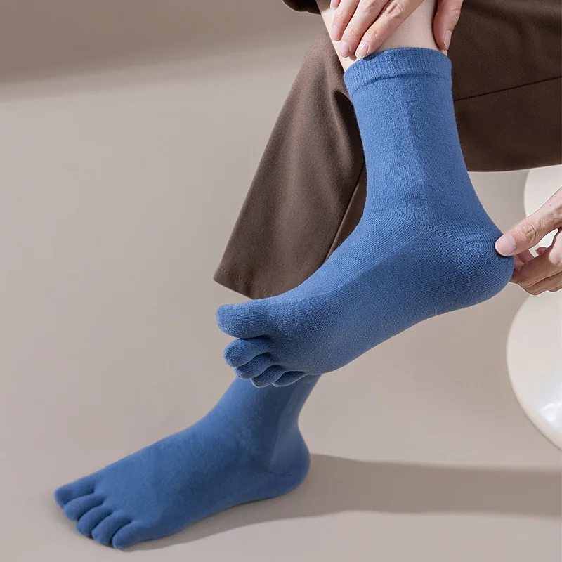 Meias masculinas de lã com cin - Thermal Sock Winter avaliação e preço