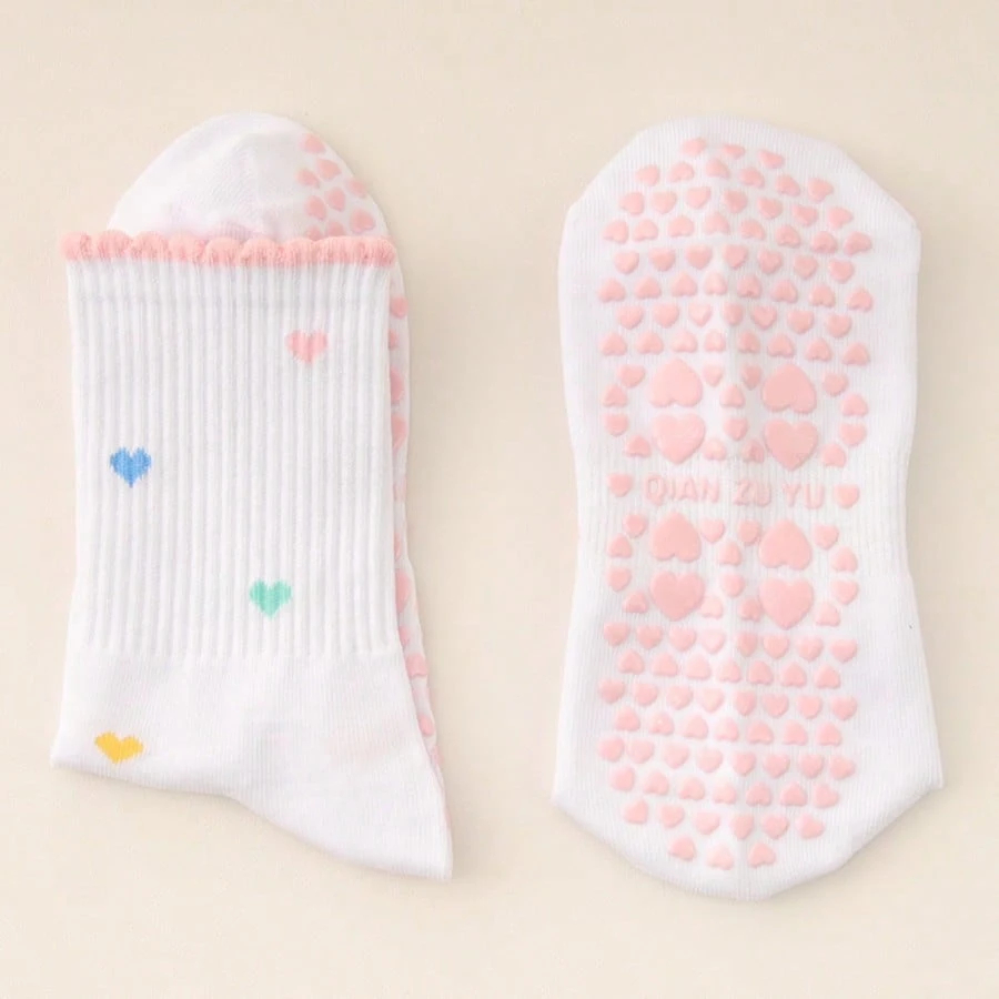 1/2/3/4 Pares de Meias de Pila - Grip Sock Yoga avaliação e preço