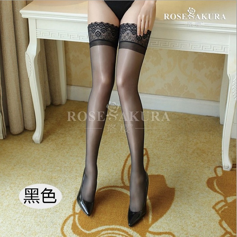 15d feminino renda superior si - Thigh High Sock Stay Up avaliação e preço