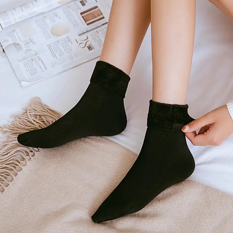 Meias térmicas de neve feminin - Thermal Sock Winter avaliação e preço