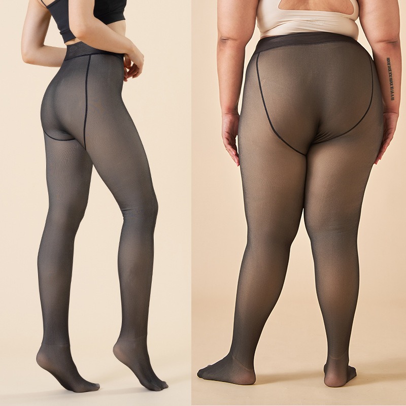 1-2 Pares de Meias-Calças Térm - Tights Pantyhose Sheer avaliação e preço
