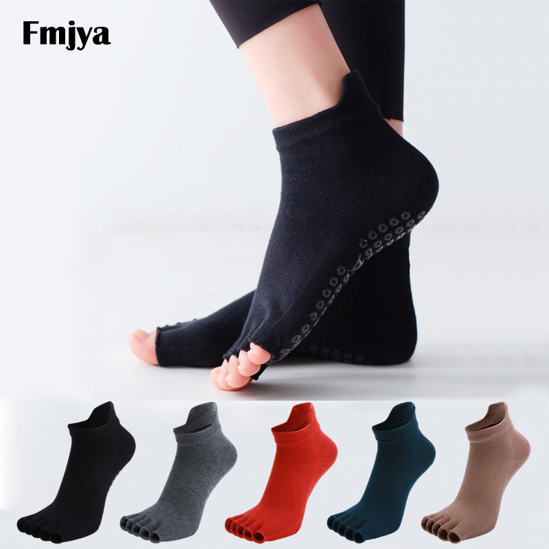 Meias de yoga meio dedo do pé  - Grip Sock Yoga avaliação e preço