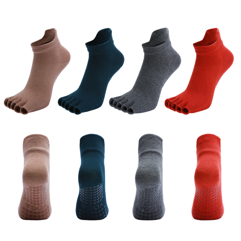 Meias de yoga meio dedo do pé  - Grip Sock Yoga avaliação e preço
