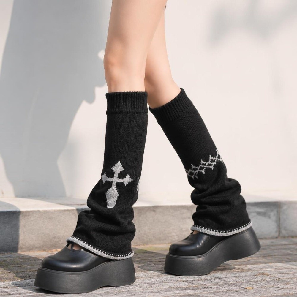 Polainas de Tricô Assimétricas - Boot Sock Slouchy avaliação e preço