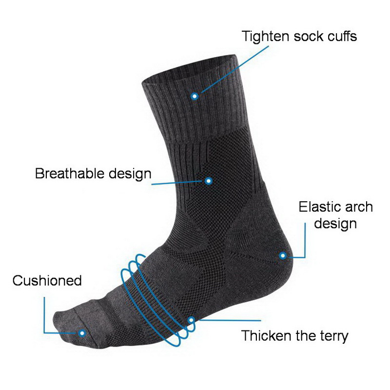 meia termica masculina de lã m - Wool Hiking Sock avaliação e preço