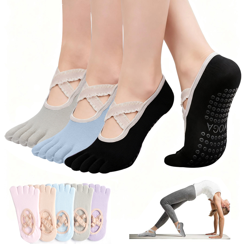 Meias de Pilates Antiderrapant - Grip Sock Yoga avaliação e preço