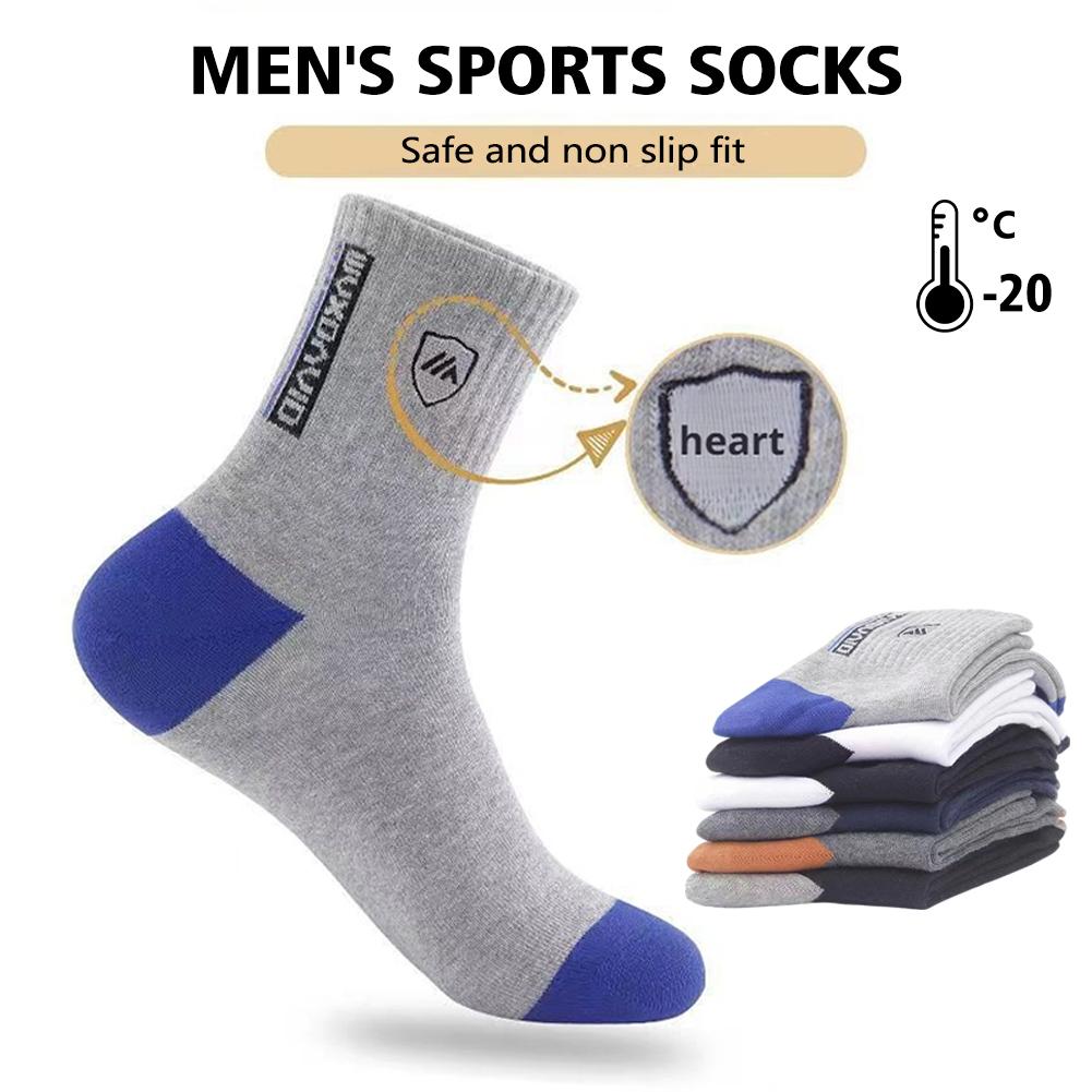 5 pares de meias masculinas an - Cotton Crew Sock Pack avaliação e preço