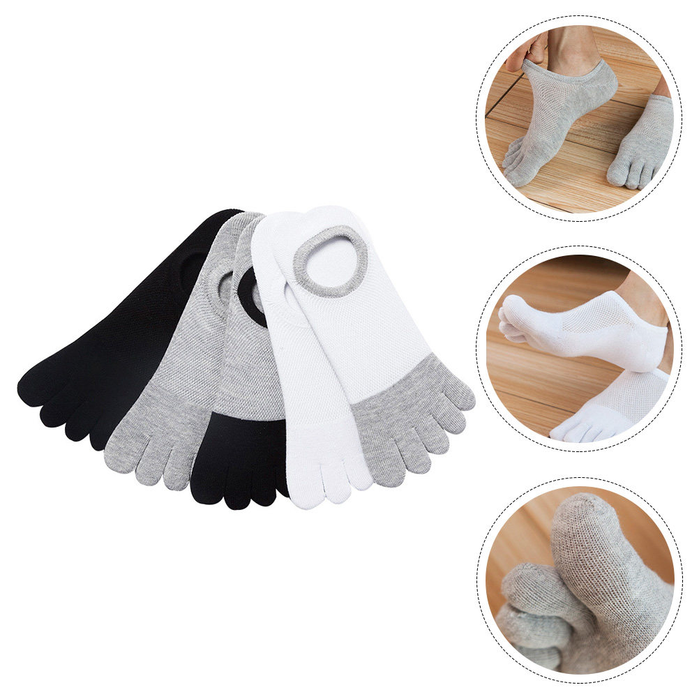5 Pares de Meias Invisíveis Ma - Invisibility Sock Loafer avaliação e preço