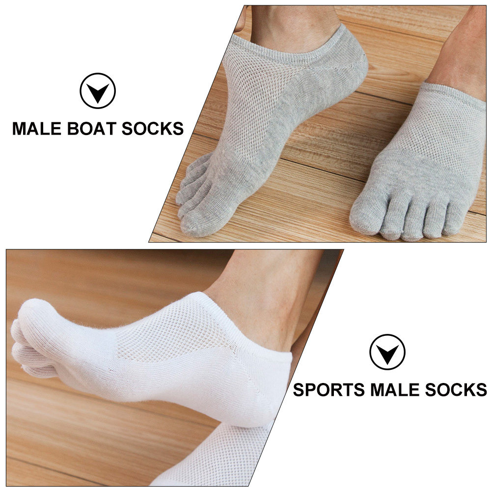 5 Pares de Meias Invisíveis Ma - Invisibility Sock Loafer avaliação e preço