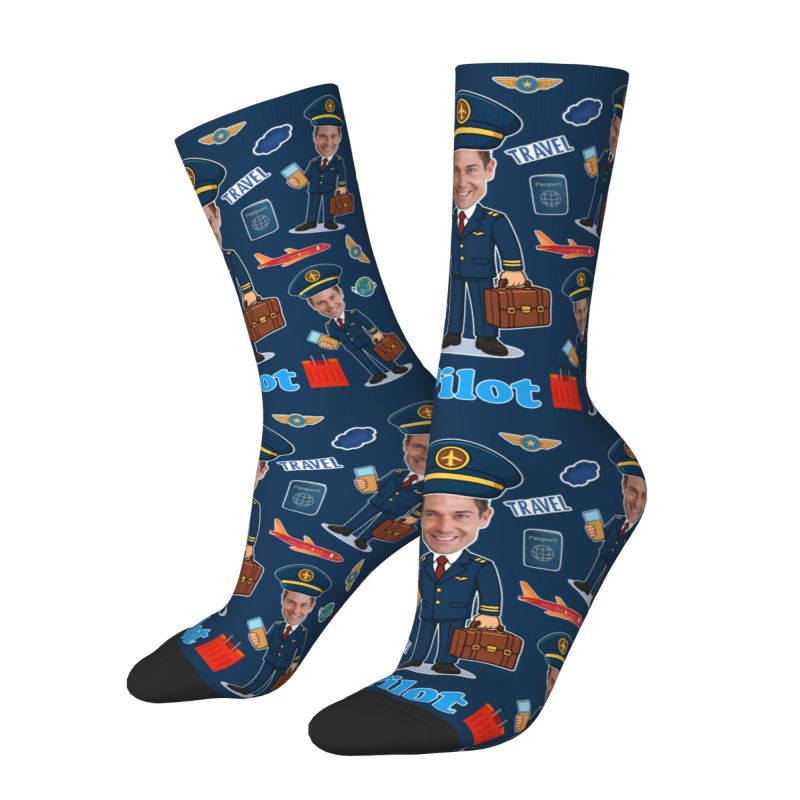 Novidade masculino engraçado p - Dress Sock Men avaliação e preço