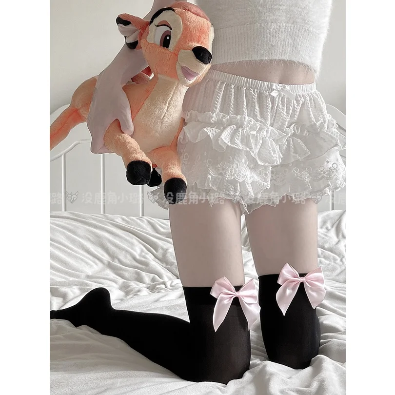 Sexy meias femininas arco rosa - Thigh High Sock Stay Up avaliação e preço