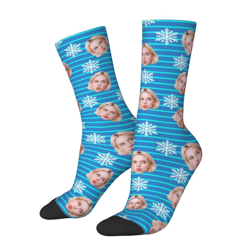 Natal rosto foto personalizado - Dress Sock Men avaliação e preço