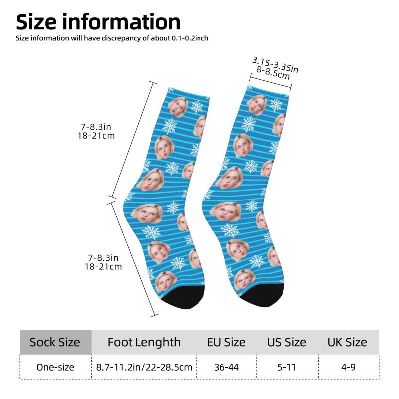 Natal rosto foto personalizado - Dress Sock Men avaliação e preço