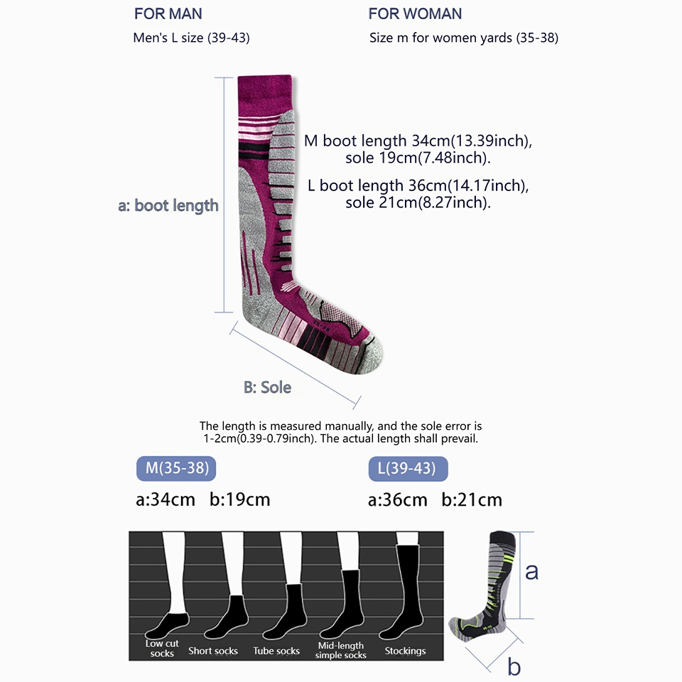Gtubike 1 par novas meias de e - Wool Hiking Sock avaliação e preço