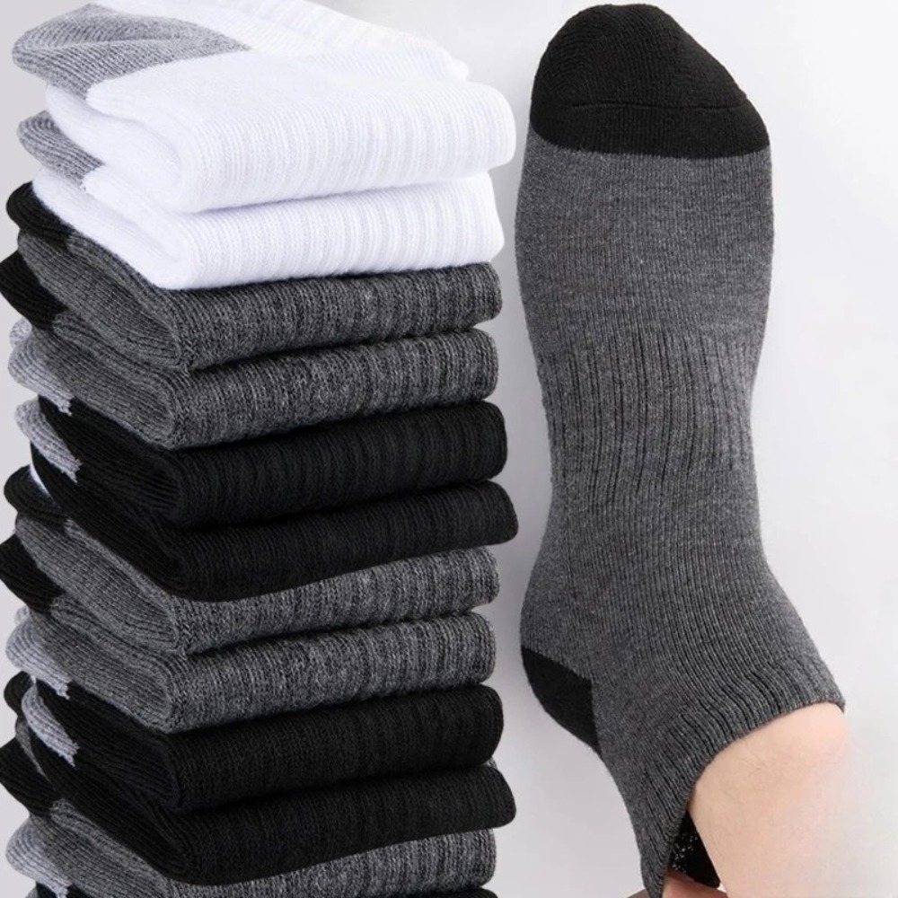 1-10 pares de meias respirávei - Ankle Sock Low Cut avaliação e preço