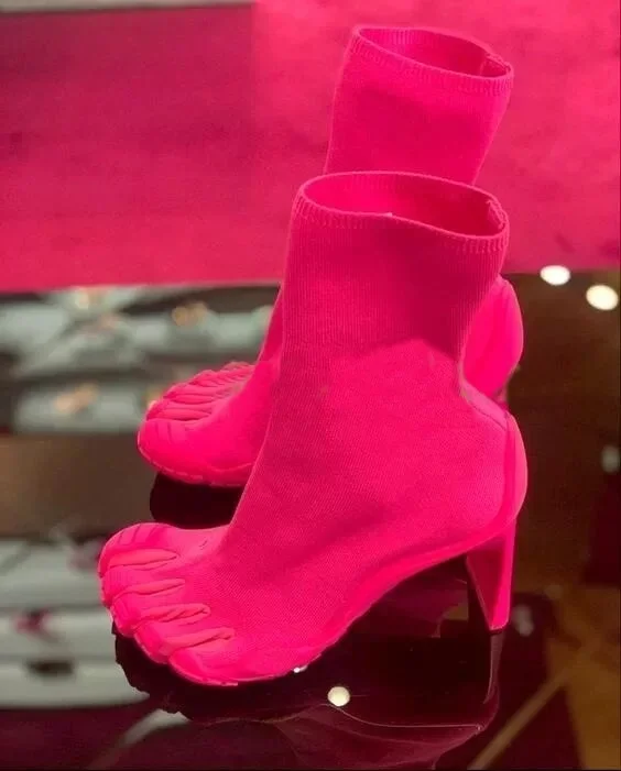 Cinco dedos do pé moda romance - Toe Sock Split avaliação e preço
