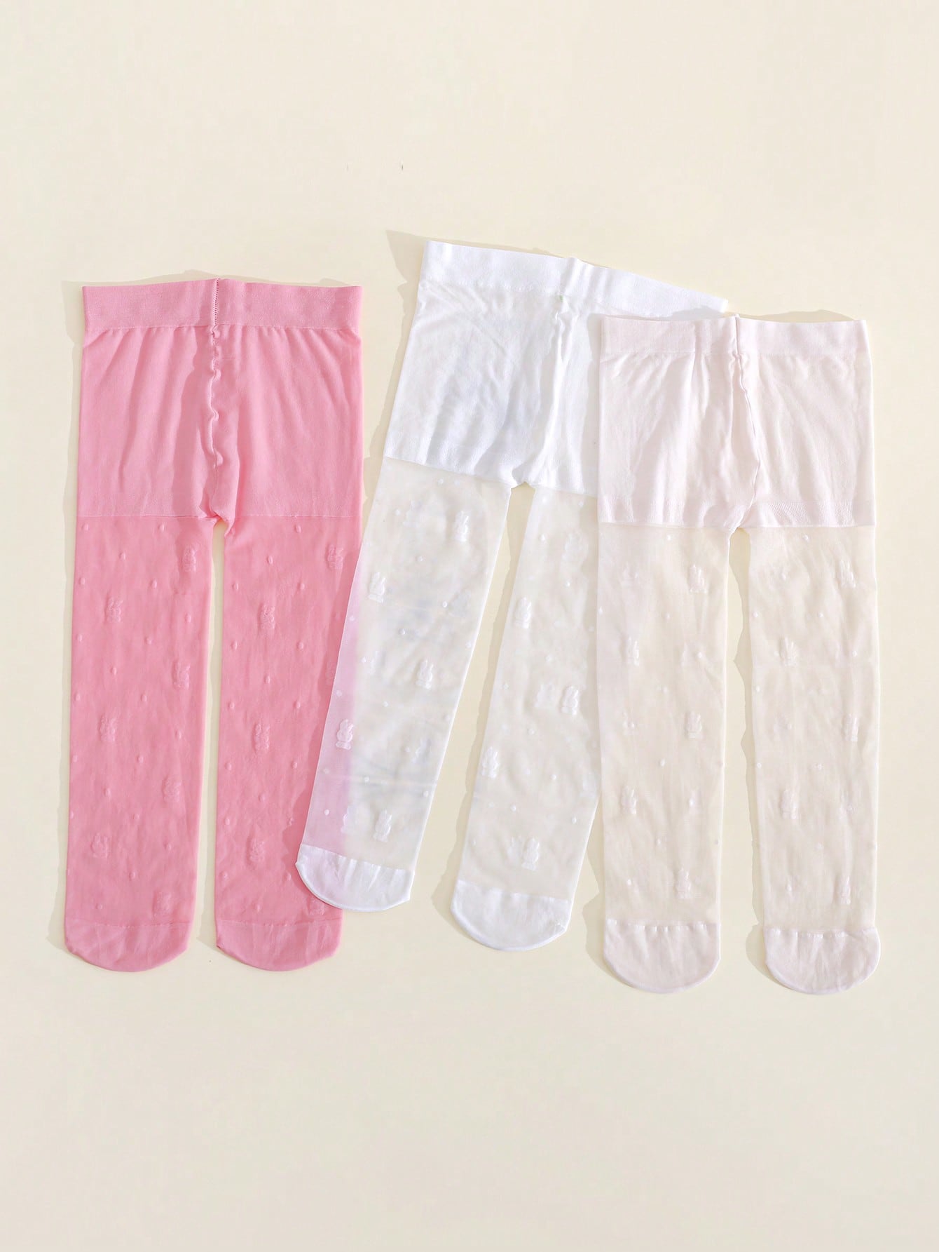 Pacote com 3 Meias-Calças Flor - Tights Pantyhose Sheer avaliação e preço