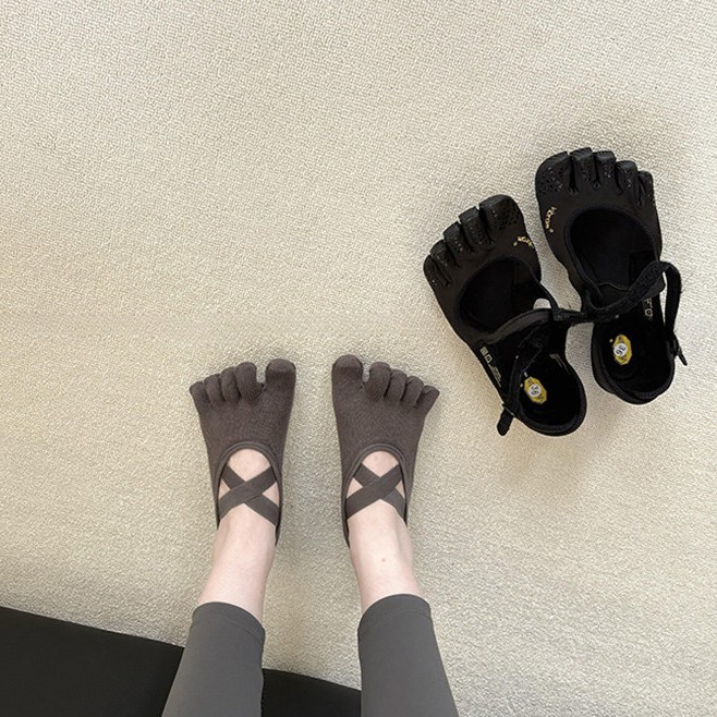 Meias de Yoga Femininas com Ti - Grip Sock Yoga avaliação e preço