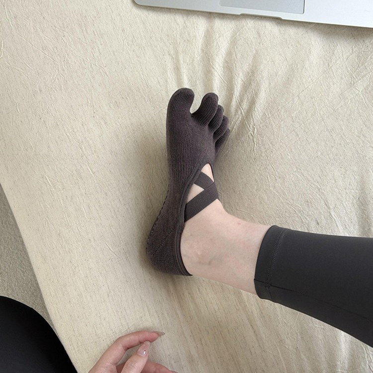 Meias de Yoga Femininas com Ti - Grip Sock Yoga avaliação e preço