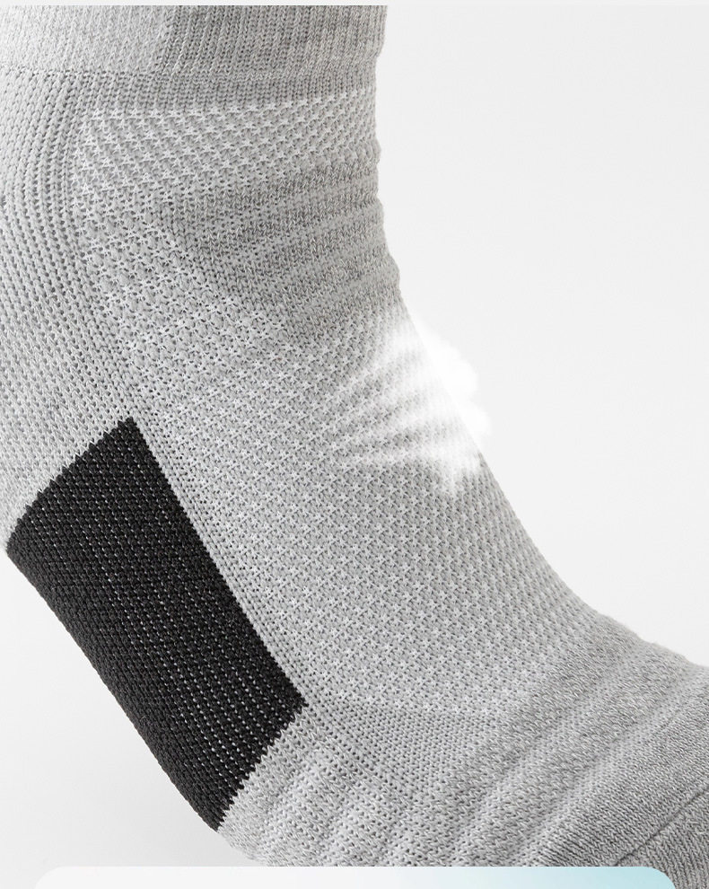 3 Pares de Meias Esportivas de - Athletic Sock Cushion avaliação e preço