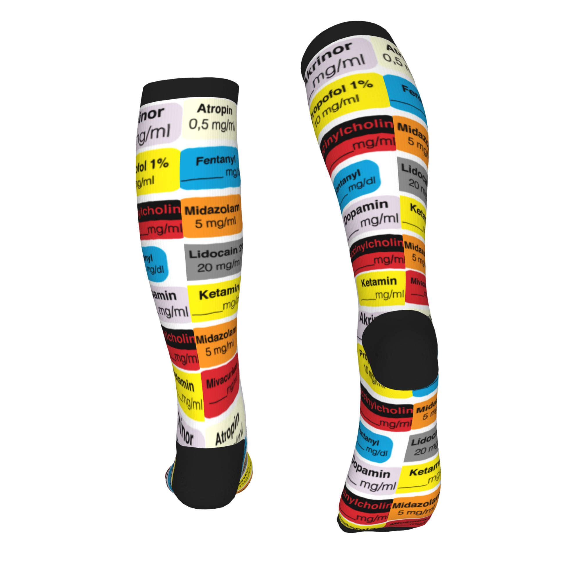 Etiquetas de medicamentos para - Compression Sock Medical avaliação e preço