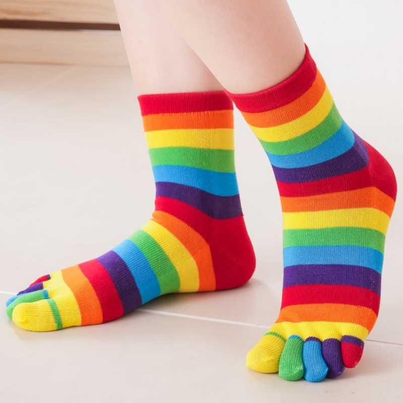 Meias Femininas de Algodão com - Toe Sock Split avaliação e preço