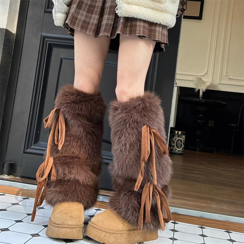 Aquecedores de Pernas de Pele  - Boot Sock Slouchy avaliação e preço