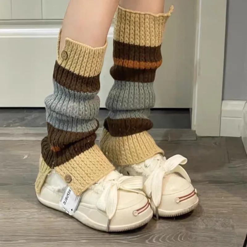 Novo ​ Y2k polainas de malha v - Boot Sock Slouchy avaliação e preço