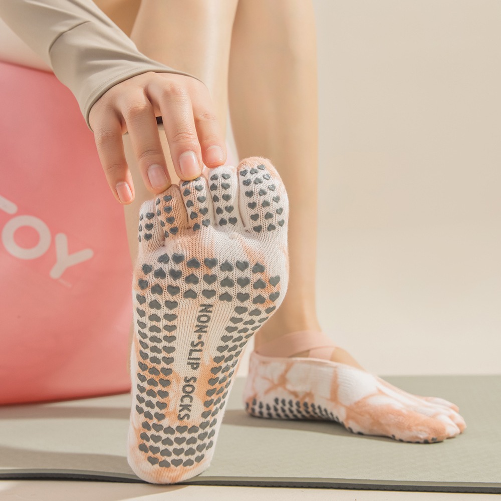 Meias de Yoga Femininas Tie-Dy - Grip Sock Yoga avaliação e preço