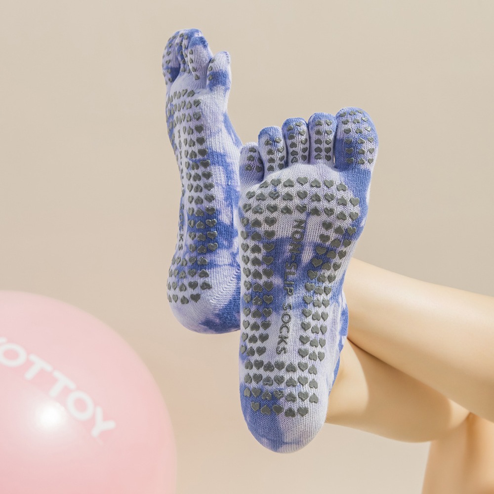 Meias de Yoga Femininas Tie-Dy - Grip Sock Yoga avaliação e preço