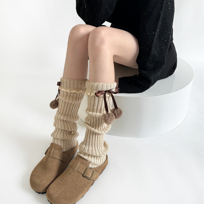 Aquecedores de pernas de malha - Boot Sock Slouchy avaliação e preço