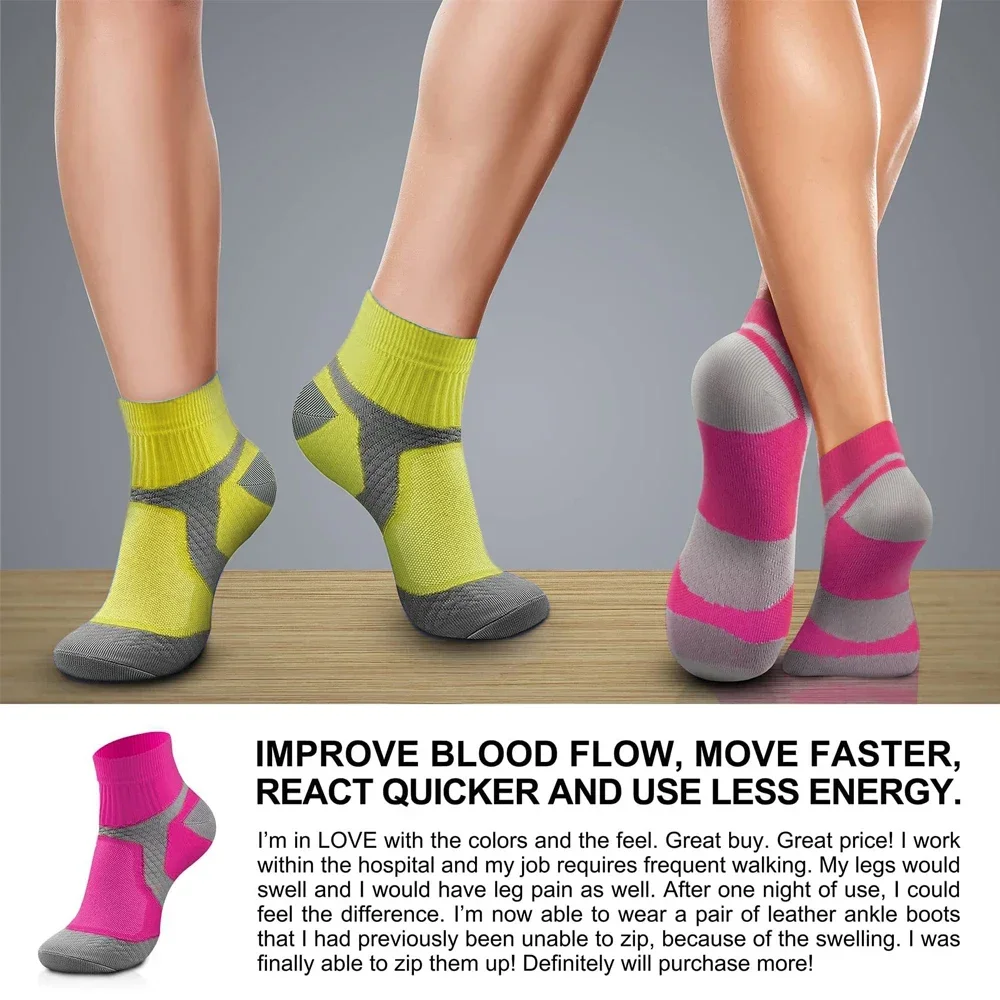 1 par de meias de compressão e - Compression Sock Medical avaliação e preço