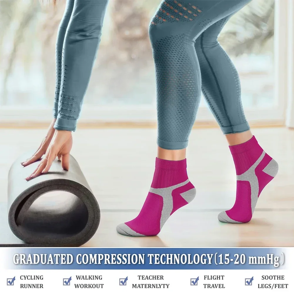 1 par de meias de compressão e - Compression Sock Medical avaliação e preço