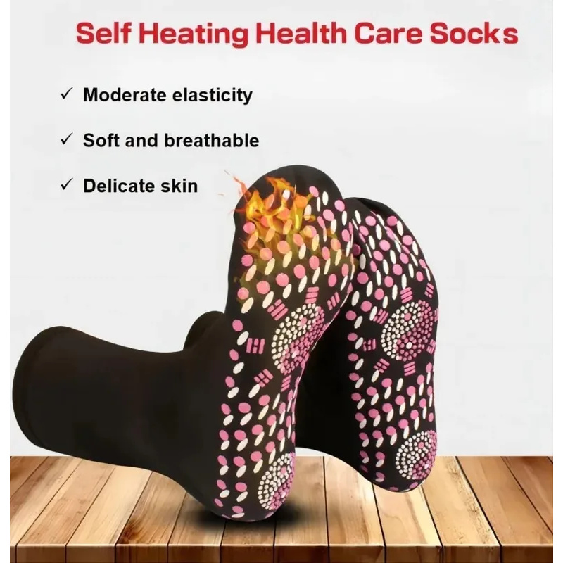 6/3/1 pares turmalina auto-aqu - Thermal Sock Winter avaliação e preço