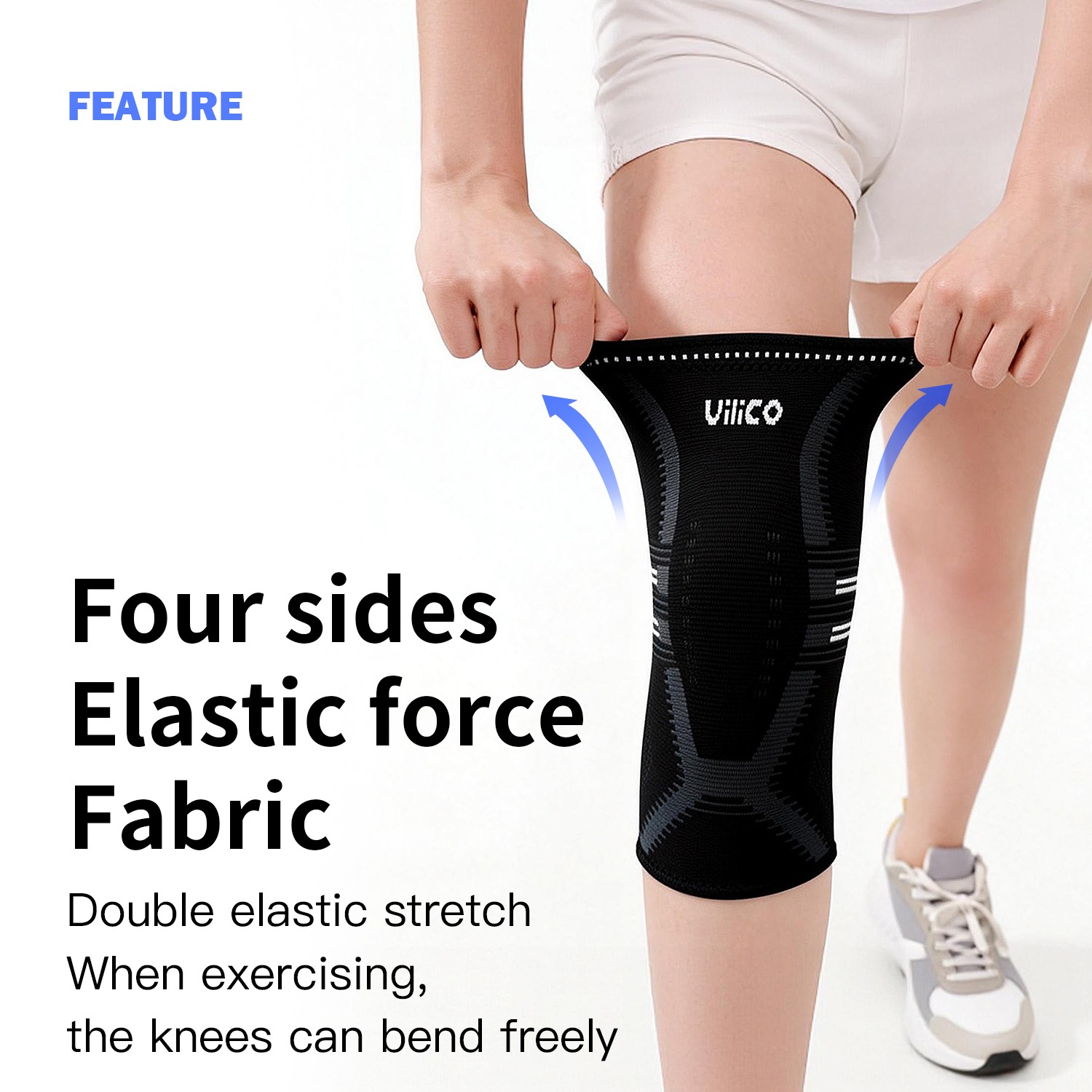 1 Unidade de Joelheira para Mu - Compression Sleeve Calf avaliação e preço