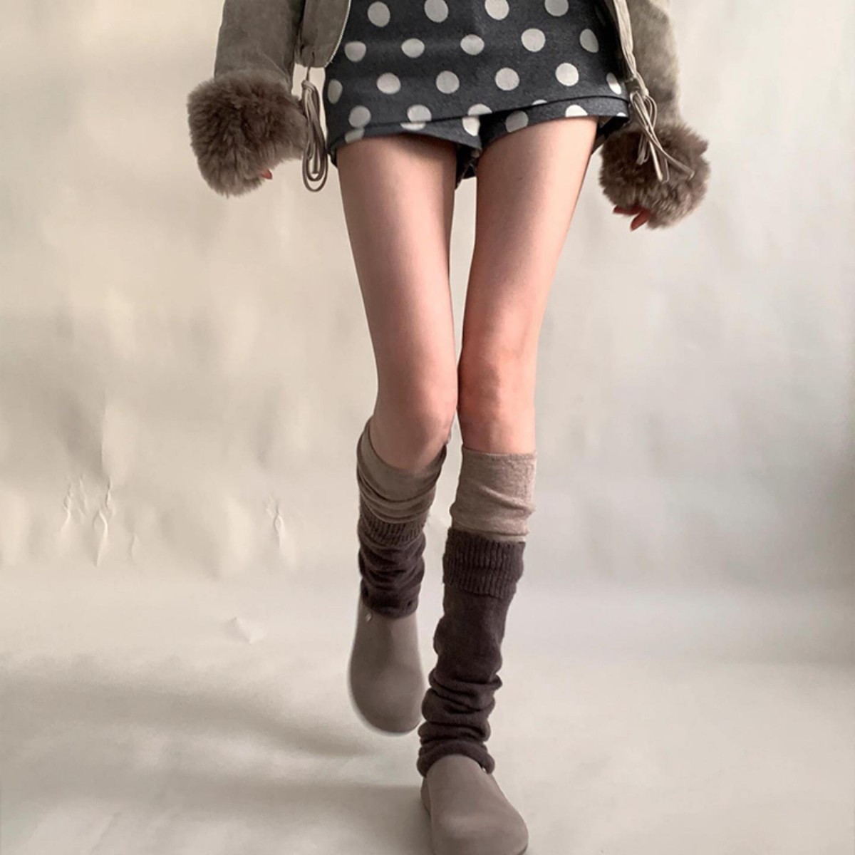 Meias femininas acima do joelh - Boot Sock Slouchy avaliação e preço