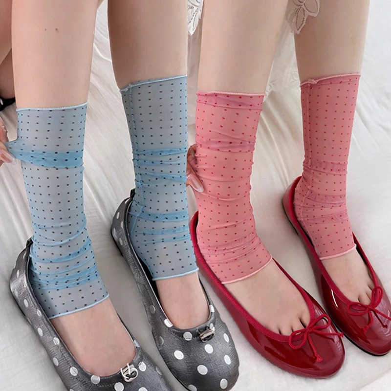 Meias de Renda com Poás da Mod - Silk Sock Bamboo avaliação e preço